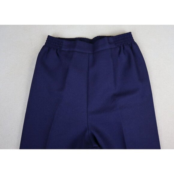VINTAGE WOMEN'S BLUE POLYESTER PANT SUIT - SIZE PS - Picture 15 of 16